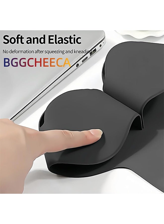 Apple AirPods Max Case Cover, Scratch and Dust Resistant, Smart Automatic Sleep Headphones Silicone Storage Bag, Portable Travel Case Compatible with Apple Airpod Max headphone Case (Black)