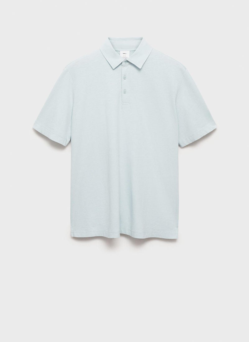 Mango Man Regular Fit Polo Shirt  - Image 5