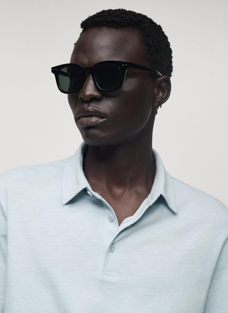 Mango Man Regular Fit Polo Shirt  - Image 3