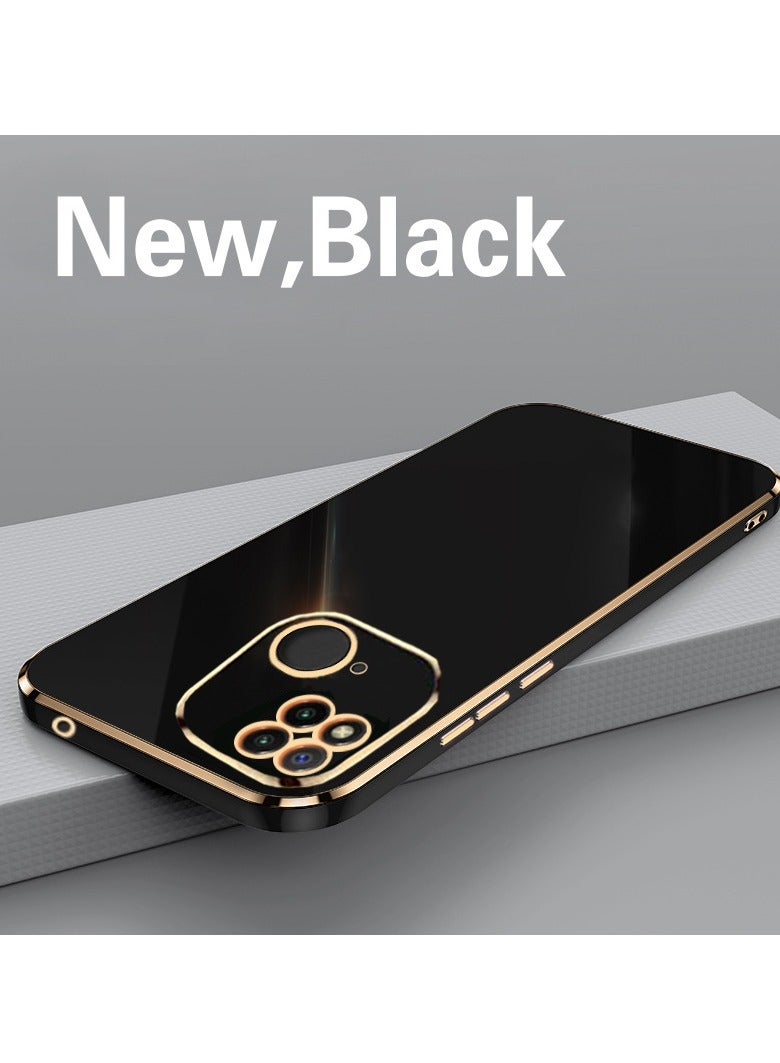 Case Cover for Xiaomi Redmi 10C 4G, Luxury Plating Soft Back Cover, Raised Full Camera Protection - Image 1