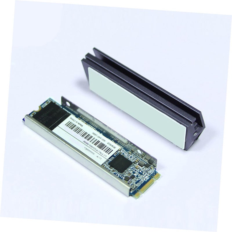 Aluminum M 2 2280 SSD Heatsink Radiator Cooler For NVMe PC Laptop Cooling Silver - Image 5