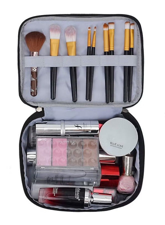 Double Layer Waterproof Cosmetics Bag Pink - Image 5