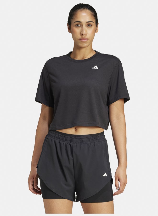 Adidas workout essentials boxy women's t-shirt - Image 1