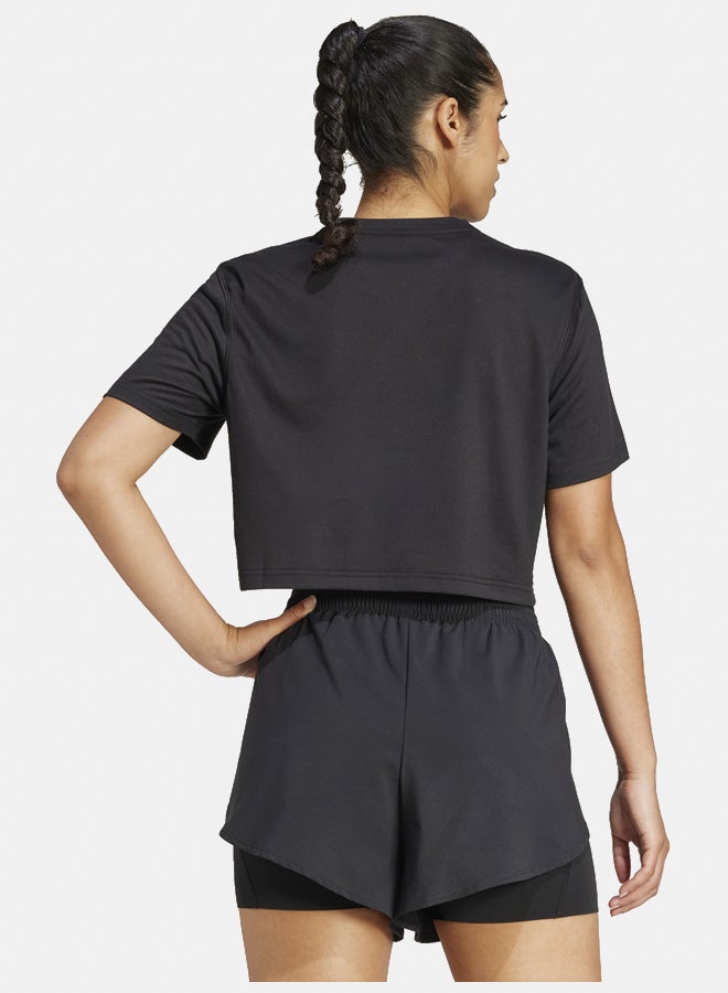 Adidas workout essentials boxy women's t-shirt - Image 4
