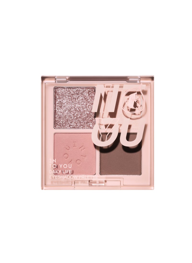 INTO YOU FG01 Fig Daily Life Eyeshadow Palette - Effortless Everyday Glamour - Image 1