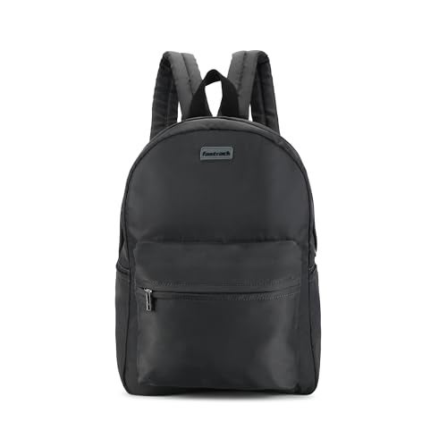 Fastrack Nylon Backpack for Women & Girls | Lightweight Casual Backpack with Zipper Closure | Stylish College & Travel Bag with Front Pocket - Image 1