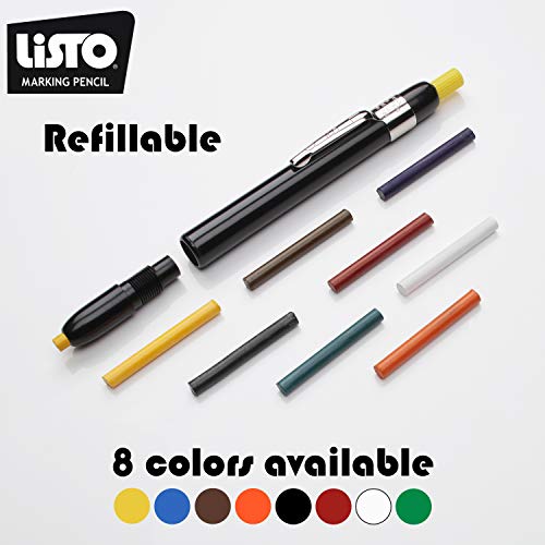 Listo Pencil Company - Refill Marking Lead, White, 72 count - Image 2
