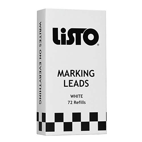 Listo Pencil Company - Refill Marking Lead, White, 72 count - Image 1