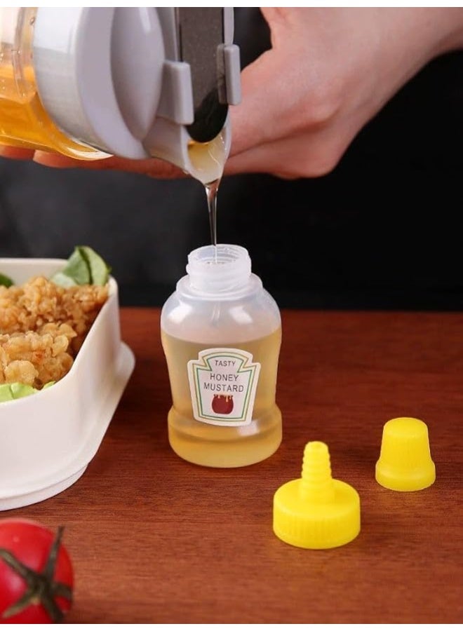 Tasty 2-Pack Mini Sauce Bottles – Refillable Containers for Ketchup, Mayo & Mustard - Image 4