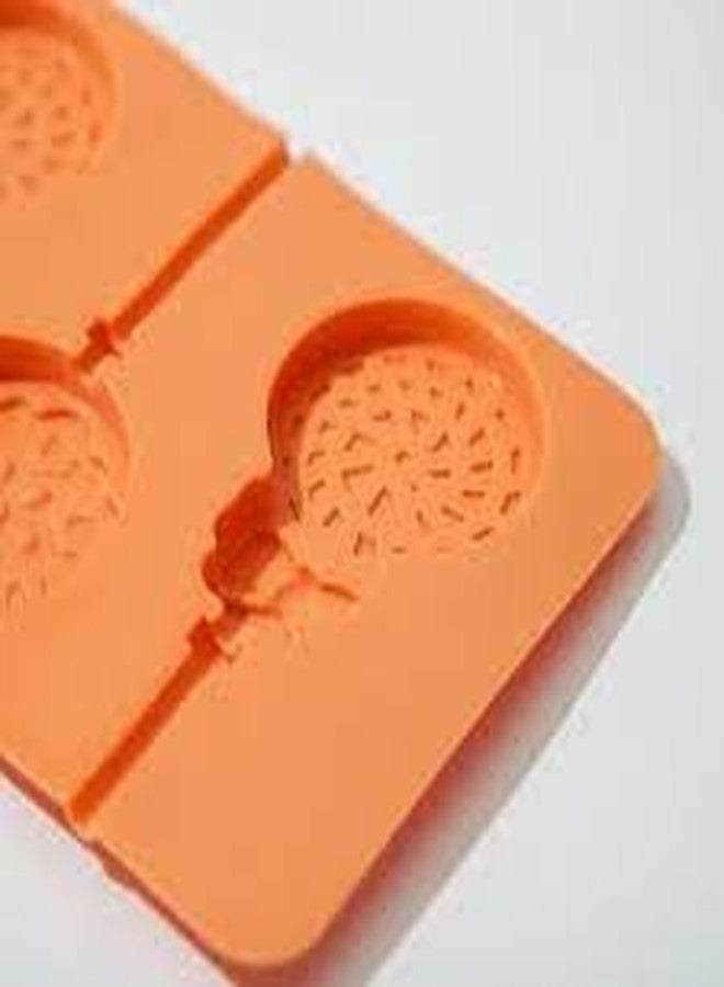 CRADIAX 3D Silicone Lollipop Mold DIY Silicone Lolly Candy Mould Round Chocolate molds for Making Candy Cake Decoration - Image 3