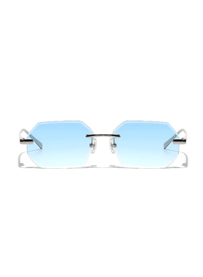 RITY Men & Women Sunglasses with Elegant Metal Frame and Polarized Lenses | Full UV Protection | Luxury Fashion Eyewear for Driving, Travel, Beach & Outdoor Activities | Stylish & Lightweight Design - Image 5