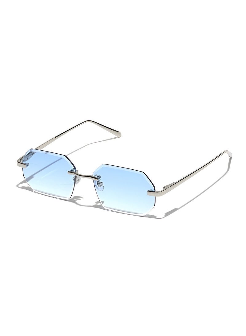 RITY Men & Women Sunglasses with Elegant Metal Frame and Polarized Lenses | Full UV Protection | Luxury Fashion Eyewear for Driving, Travel, Beach & Outdoor Activities | Stylish & Lightweight Design - Image 4