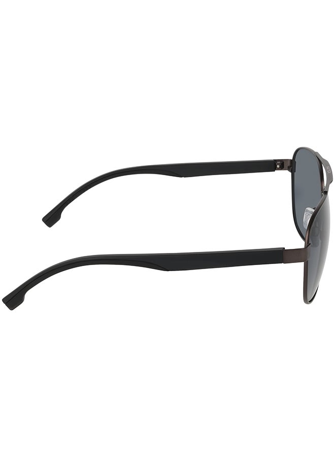 NAUTICA نظارات شمسية معدنية كاملة الإطار نوتيكا N107SP 6014 (030) بلون رمادي مطفي - Image 5