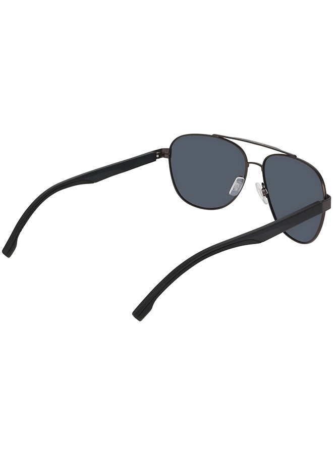 NAUTICA نظارات شمسية معدنية كاملة الإطار نوتيكا N107SP 6014 (030) بلون رمادي مطفي - Image 4