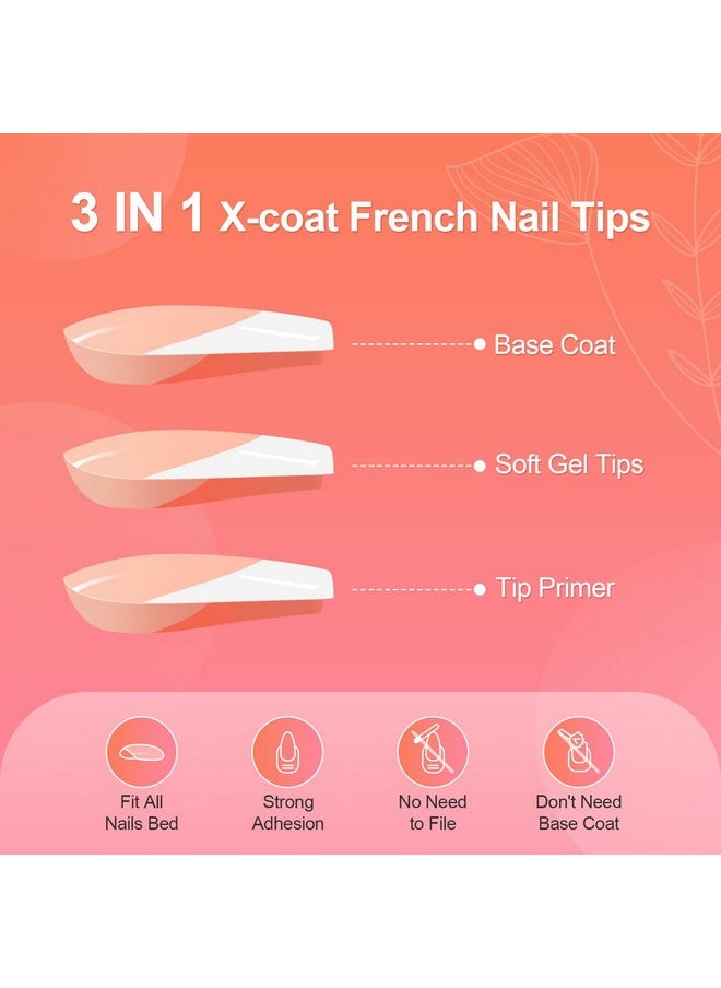 240 Pcs French Press On Nails Short Coffin French Tip False Nails Manicure 15 Size Acrylic Full Cover Artificial Fake Nails (Natural) - pzsku/ZD78E01118CA954AECAD4Z/45/_/1720698015/ff7ff57b-d0f7-469a-aa15-e1f874e8acea