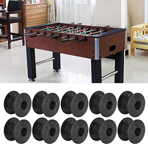 Naroote Table Foosball Bushings, 10 Pair Foosball Table Cover Foosball Bearing Rods Table Rod for Foosball Machine Parts - Image 4