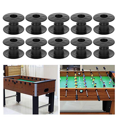 Naroote Table Foosball Bushings, 10 Pair Foosball Table Cover Foosball Bearing Rods Table Rod for Foosball Machine Parts - Image 2