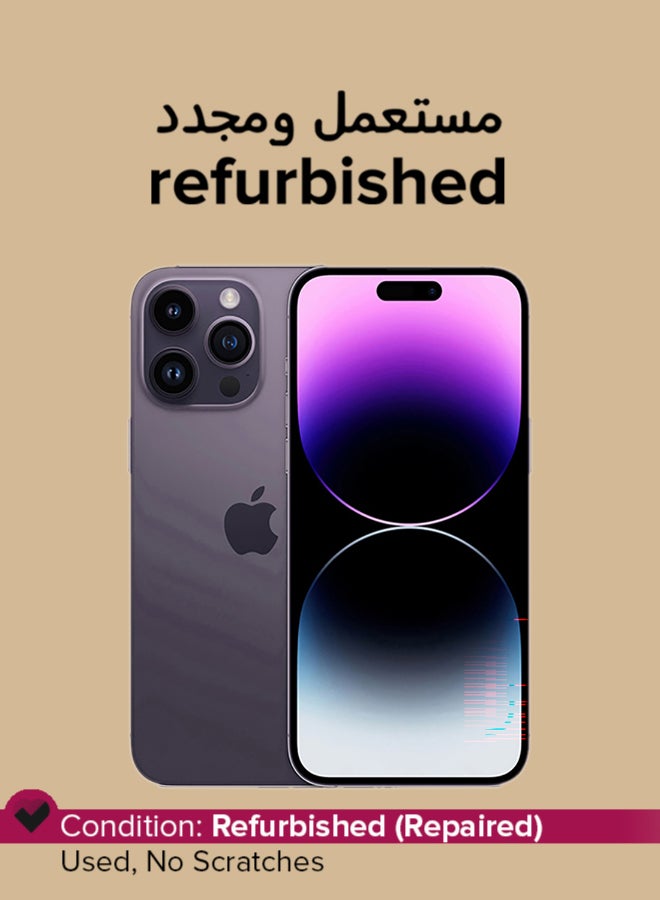 Apple Refurbished - iPhone 14 Pro Max 256GB Black 5G With Facetime - USA Version - Image 1