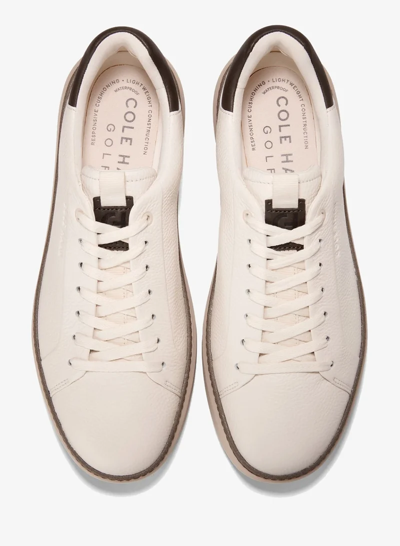 COLE HAAN BEIGE Grandpro Topspin Golf Sneaker for Men | Best Price UAE