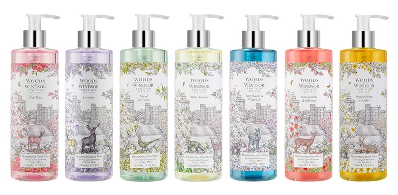 Woods Of Windsor Pomegranate & Hibiscus Moisturising Hand Wash for her - Image 2