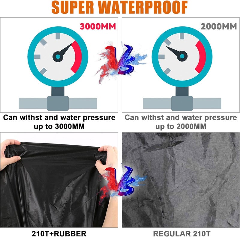 Federedevo Waterproof Car Cover for 1950-1992 VW BUS T1 T2 T3 with Zipper and Windproof Strap - Image 3
