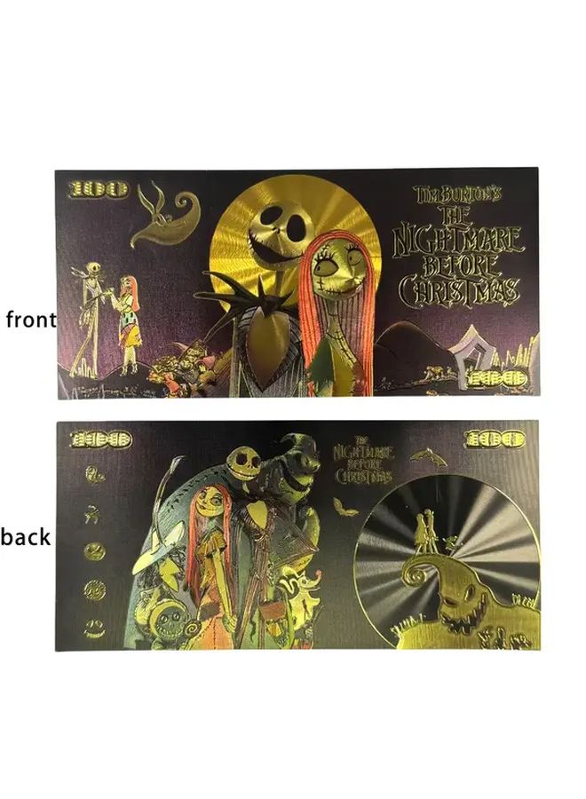 نمط 1 كوابيس قبل عيد الميلاد تذاكر جاك سكيلينجتون التذكارية قسائم تذاكر مقتنيات أفلام - Image 1