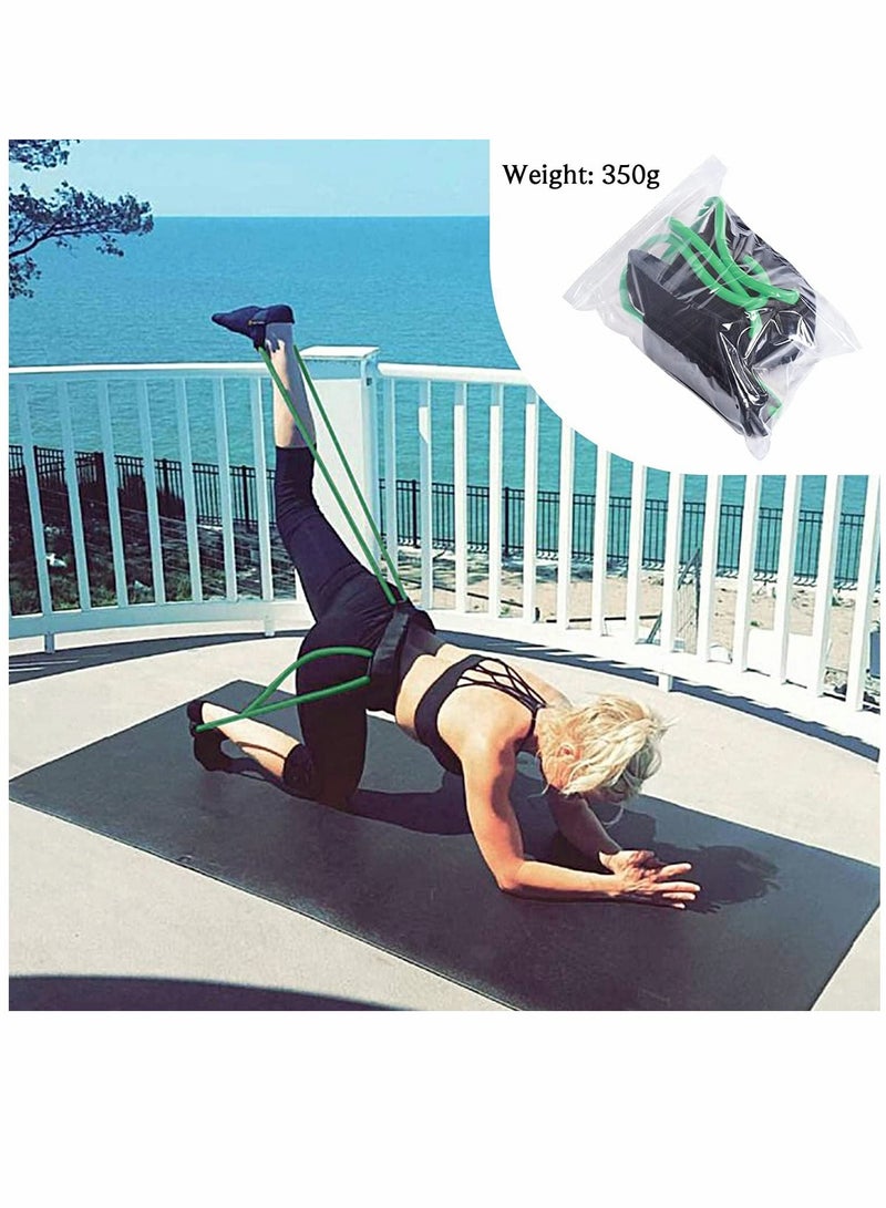 SYOSI Resistance Band for Legs Women Fitness Bootie Belt Excercise Booty Butt Belt For Butt Lifter Latex Yoga Fitness Puller Belt Pedal Tension Rope Household Exercise Fitness Equipment 30lbs - Image 5