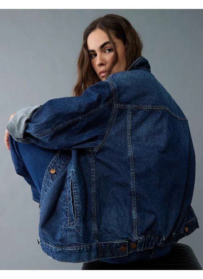 امريكان ايجل AE Ex-Boyfriend Denim Jacket