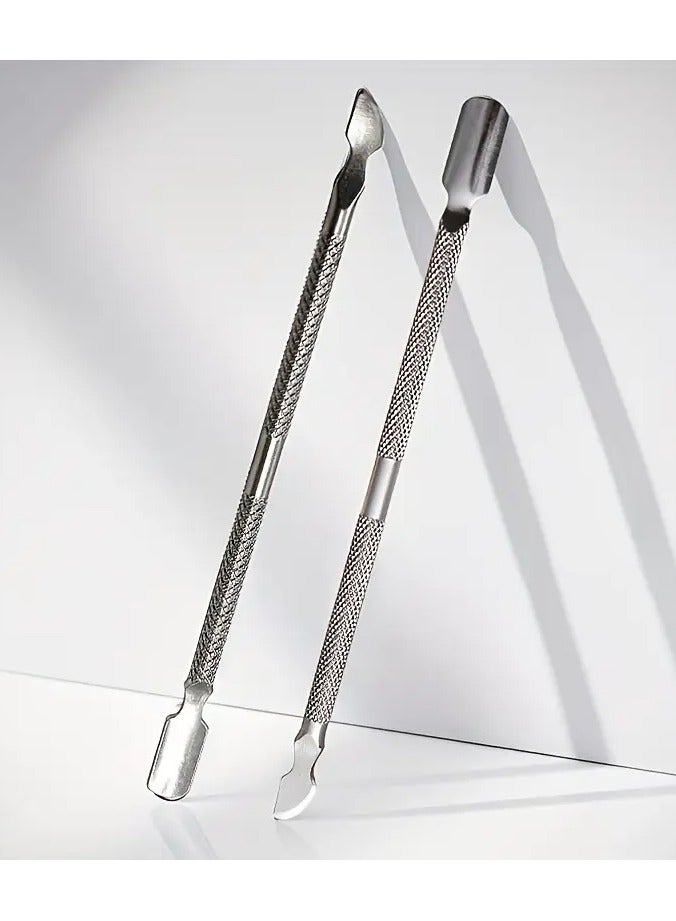 Goolsky Nail Cuticle Pusher Manicure And Pedicure Tools, Nail Clean And Nail Art Design Tools Home Use Or Nail Beauty Salon Nail Products - Image 2