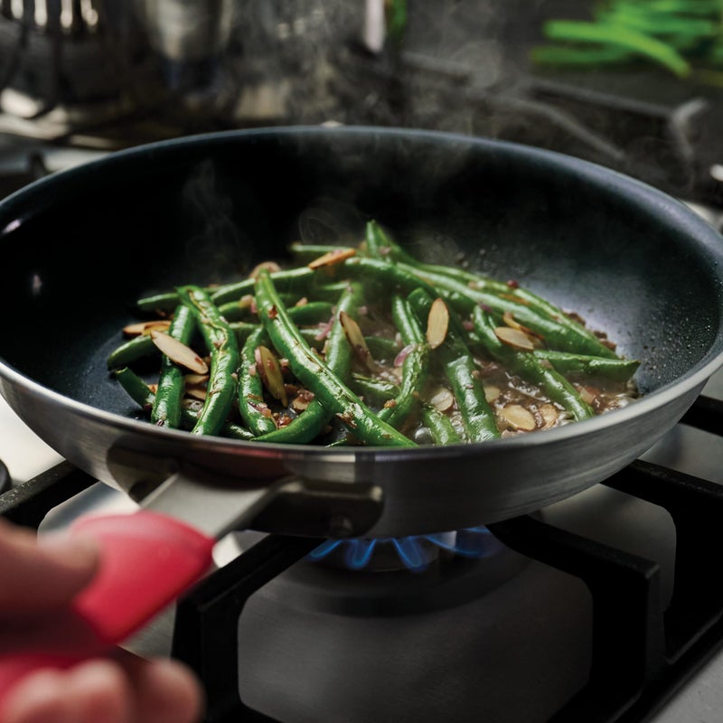 Tramontina Professional 10-Inch Ceramic Non Stick Frying Pan, Heavy-Gauge Aluminum Skillet with Ceramic Nonstick Coating, Dishwasher and Oven Safe, Black - Image 2