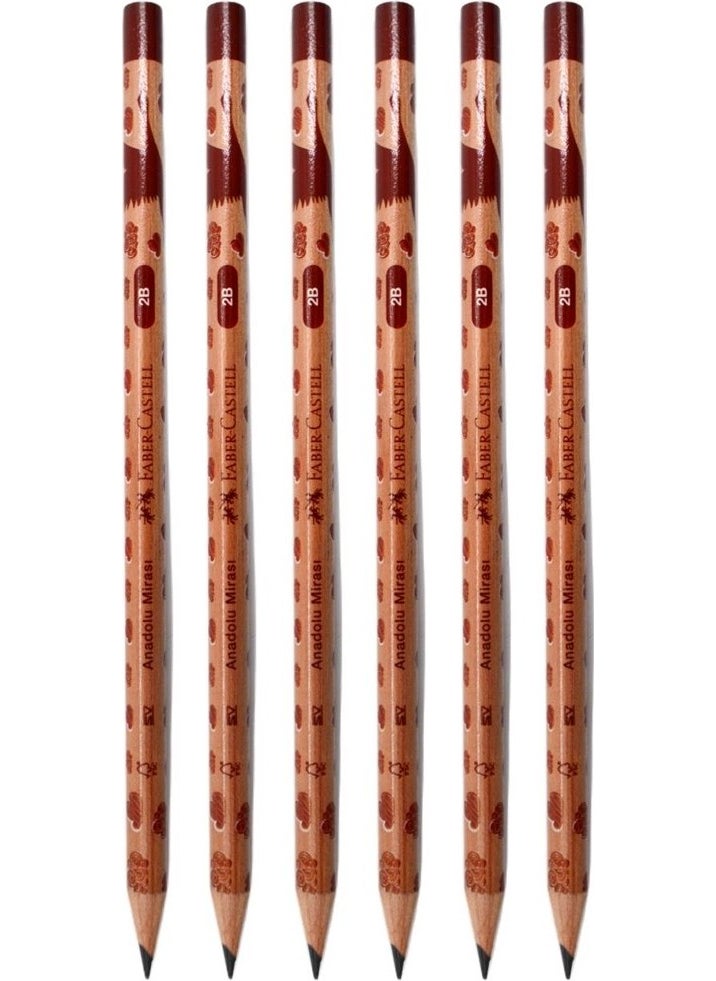 FABER-CASTELL - 6 Anatolian Heritage Pencil - Image 1