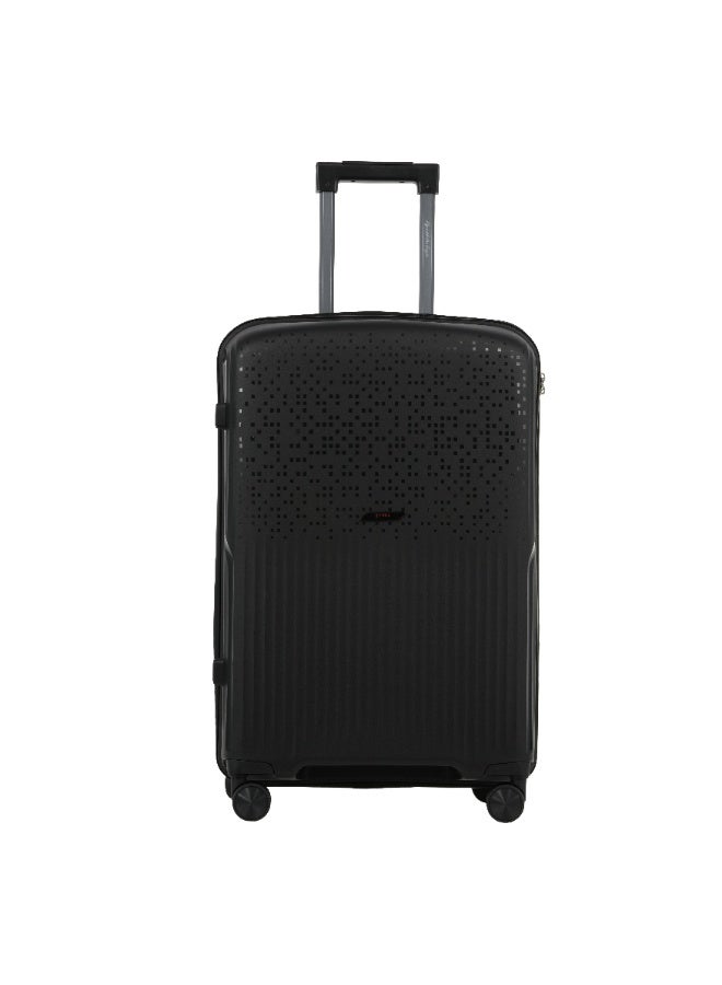 Eagle Express NEON X PP Hard Shell Luggage Set of 4 (14/20/24/28-inch) - Anti-Theft Zipper, 8 Spinner Wheels - Black - 1 Year Warranty - Image 2