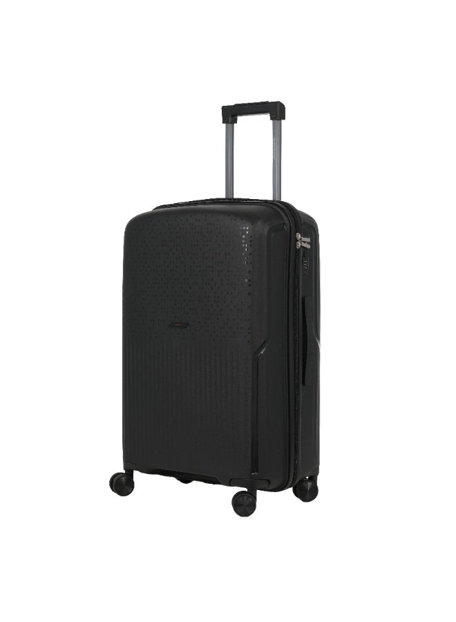 Eagle Express NEON X PP Hard Shell Luggage Set of 4 (14/20/24/28-inch) - Anti-Theft Zipper, 8 Spinner Wheels - Black - 1 Year Warranty - Image 3