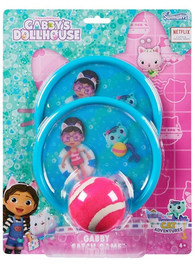 Swimways Gabbys Dollhouse Catch Game Swimming Pool Accessories  Kids Outdoor Toys Gabbys Dollhouse Party Supplies  Yard Games for Kids Aged 4  Up - Image 3