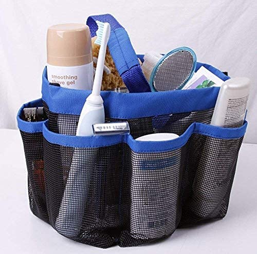 ONTRIP Ontrip Mesh Shower Caddy Tote, Portable Tote Bag for College Dorm Room Essentials, Toiletry Bath Organizer - Image 1