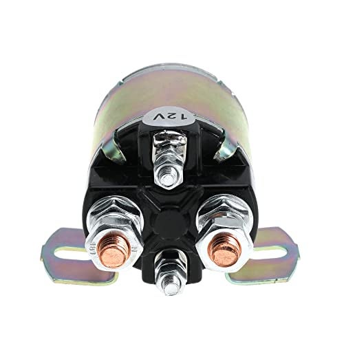 12V Starter Solenoid for Yamaha G2 G8 G9 G11 G14 G16 G20 Gas Golf Cart 19852002 4 Terminal Solenoid Replaces JF2H195000 JR3H195000 J388195001
