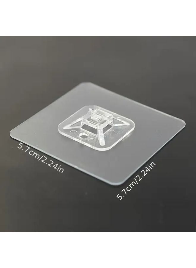 15 قطعة من أجهزة إصلاح الدفع الآمنة للمكتب البلاستيكي المربعة المثبتة على الحائط لمنع الانقلاب - Image 4