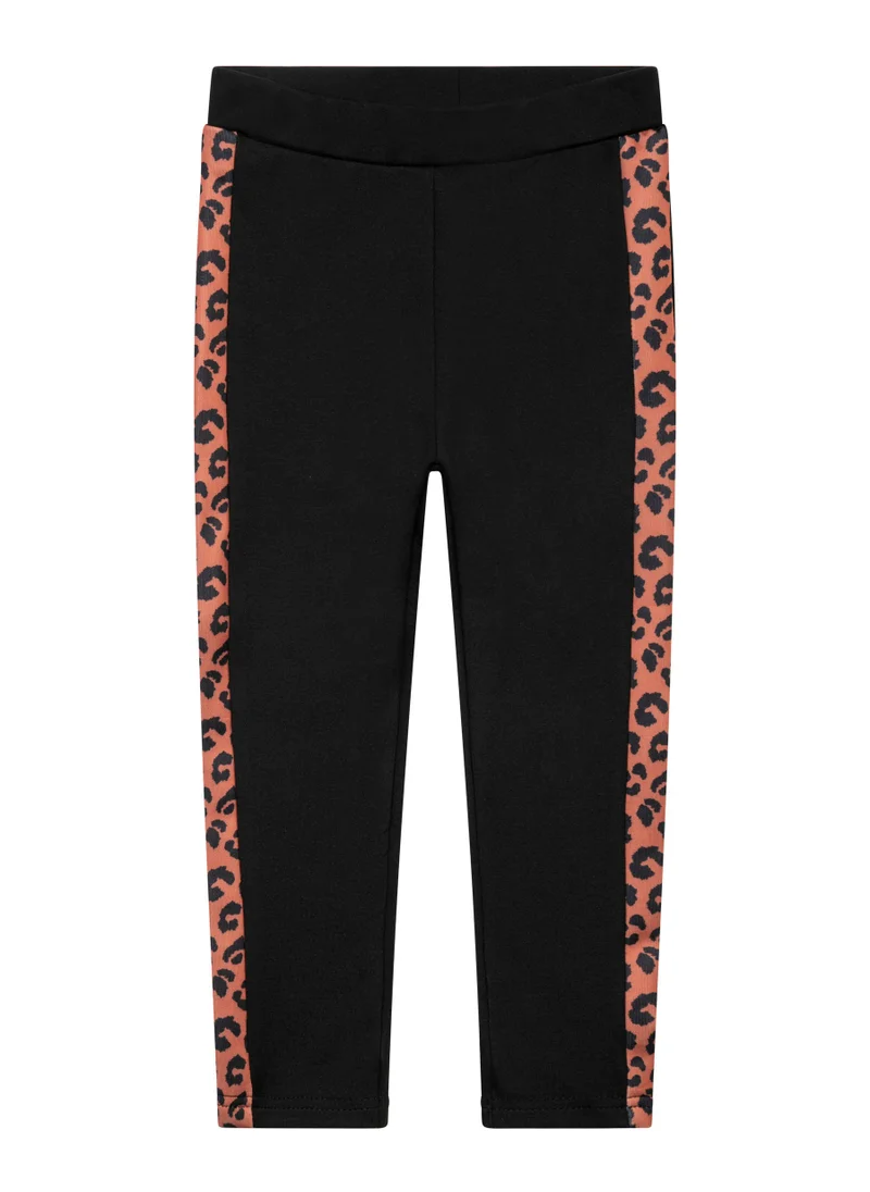 مينوتي Kids Leopard Panelled Legging