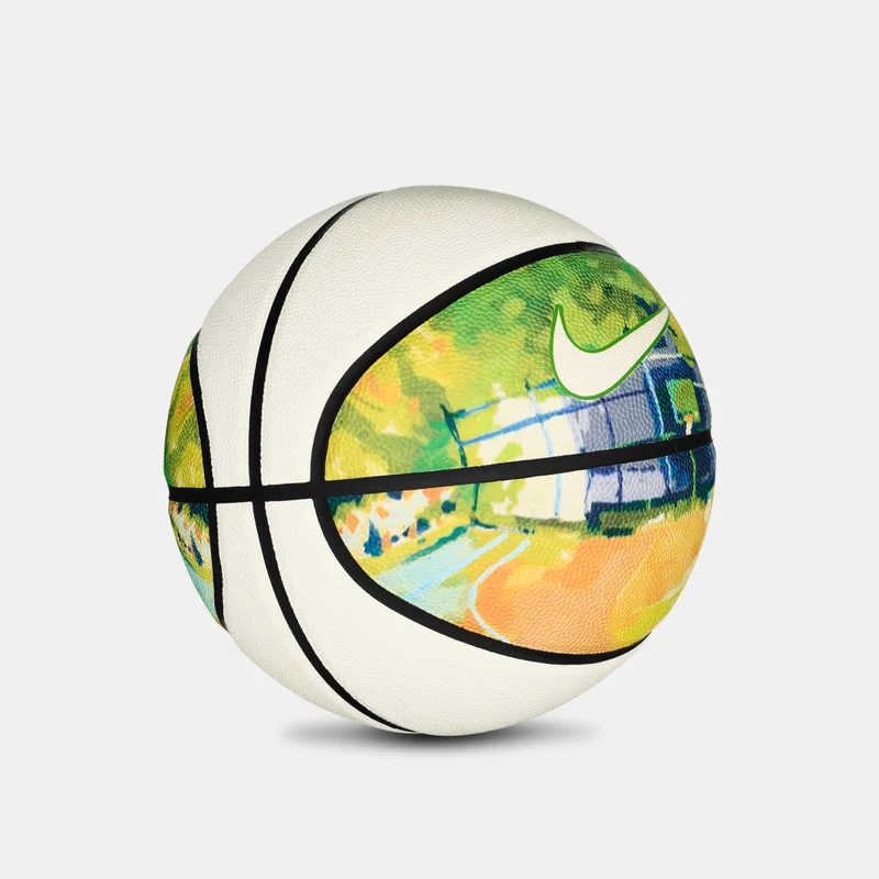 Nike White Premium Energy 8-Panel Basketball (Deflated)  | Best Price UAE