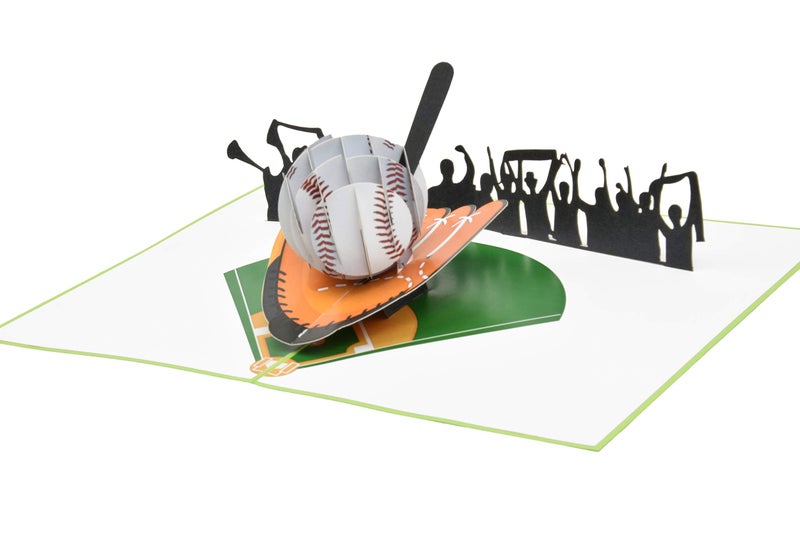 Teabug Cards Sports Themed Pop-Up Cards (baseball) - Image 4