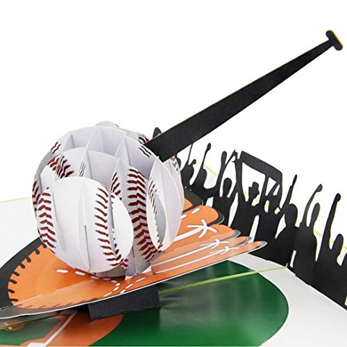 Teabug Cards Sports Themed Pop-Up Cards (baseball) - Image 1
