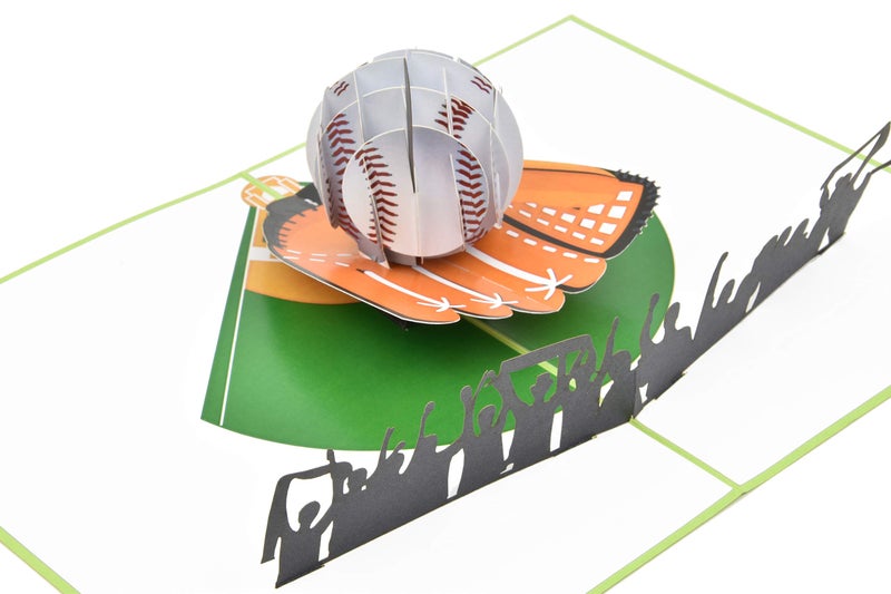 Teabug Cards Sports Themed Pop-Up Cards (baseball) - Image 3