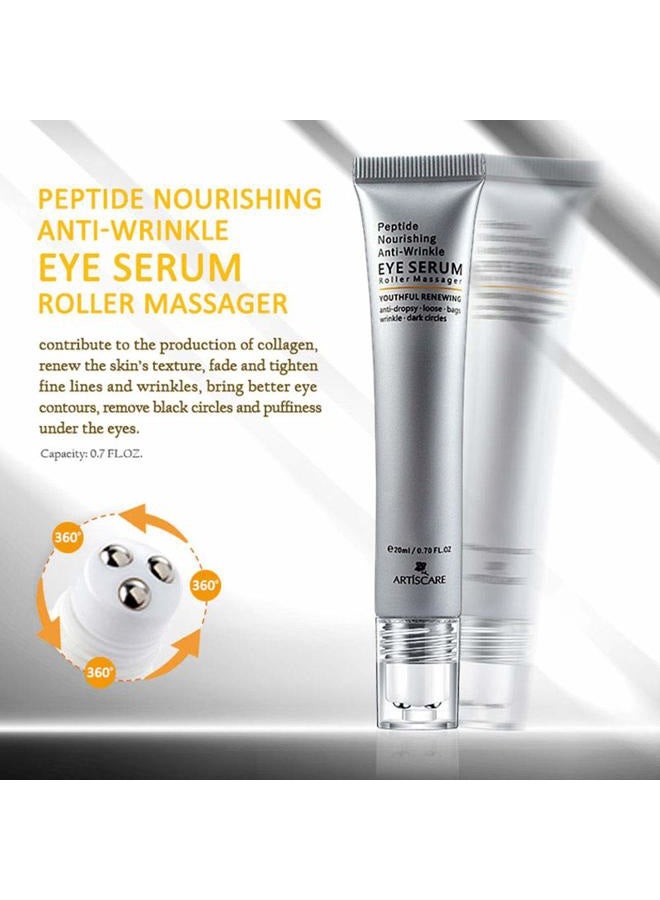 MIESCHER Eye Peptide Serum Anti-wrinkle Eye Massager Roller Nourishing Anti-dropsy Anti-Puffiness Relieve Loose Eye Bags Dark Circles Eye Skin Care - Image 2