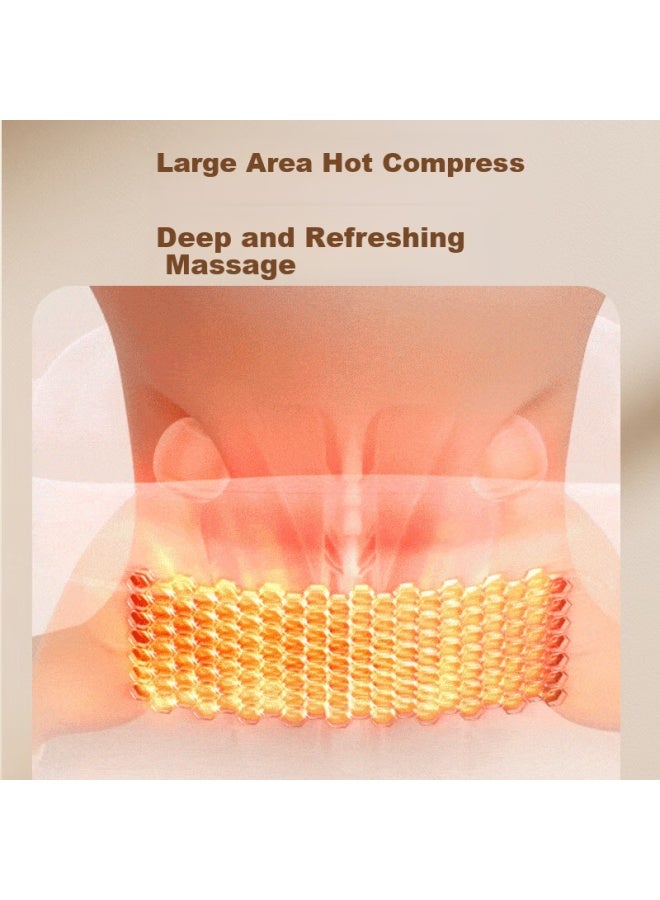 Kazumasa Hezheng Cervical Massager Neck Massager Imitating Hand Kneading Shoulder Neck Hot Compress Neck Guard U-shaped Massage Pillow Christmas Gift For Girlfriend Hz-j2  - Image 4