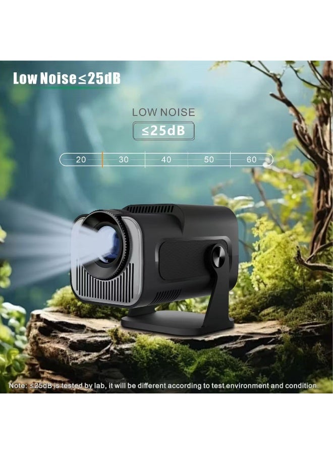 1080P/4K Smart Home Projector with Android 11, Auto Keystone Correction, WiFi 6, Bluetooth 5.0 & 180° Rotatable Design - Image 3