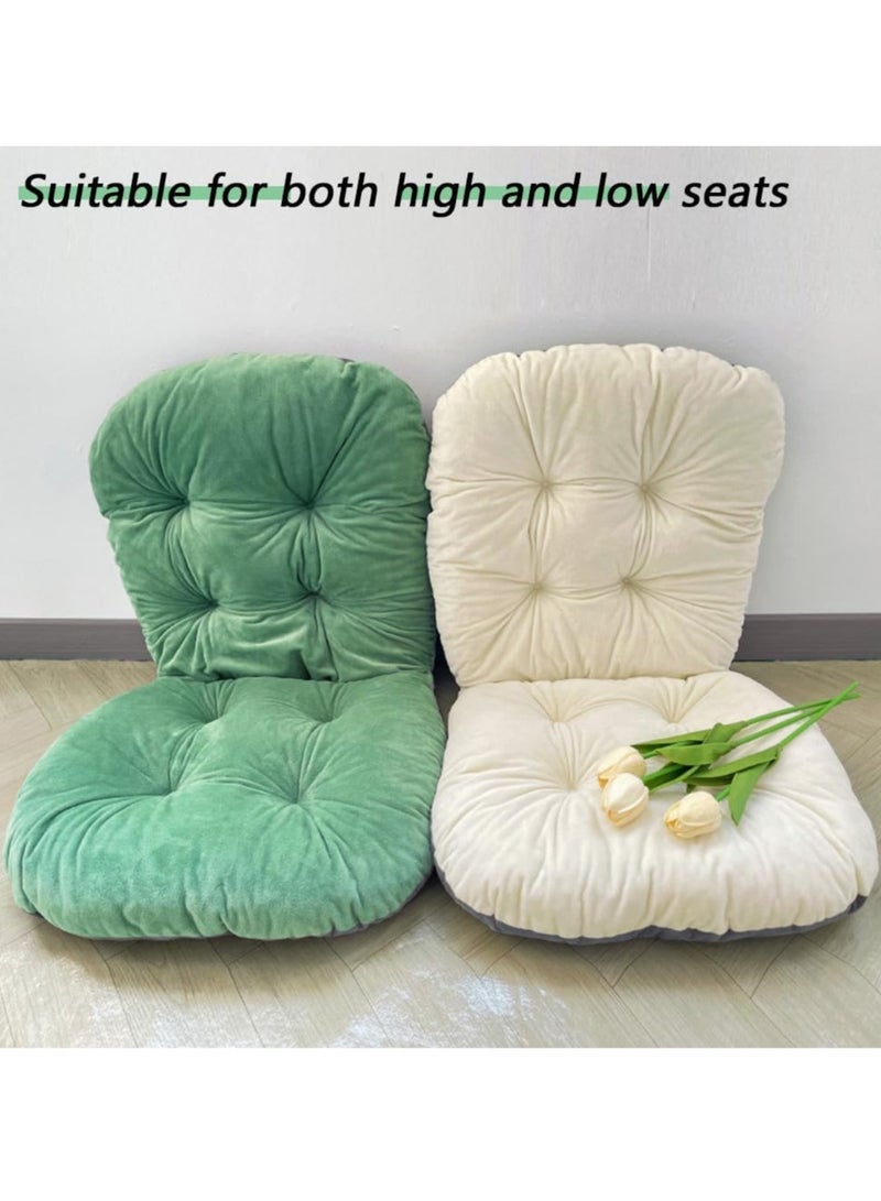 هاي هونور 1 قطعة وسادة مقعد بوليستر بنمط غير رسمي من البوليستر، وسادة كرسي مكتب مدمجة بلون موحد، وسادة كرسي طعام، وسادة بسيطة ومريحة للاستخدام المنزلي والمكتبي (وردي) - Image 4