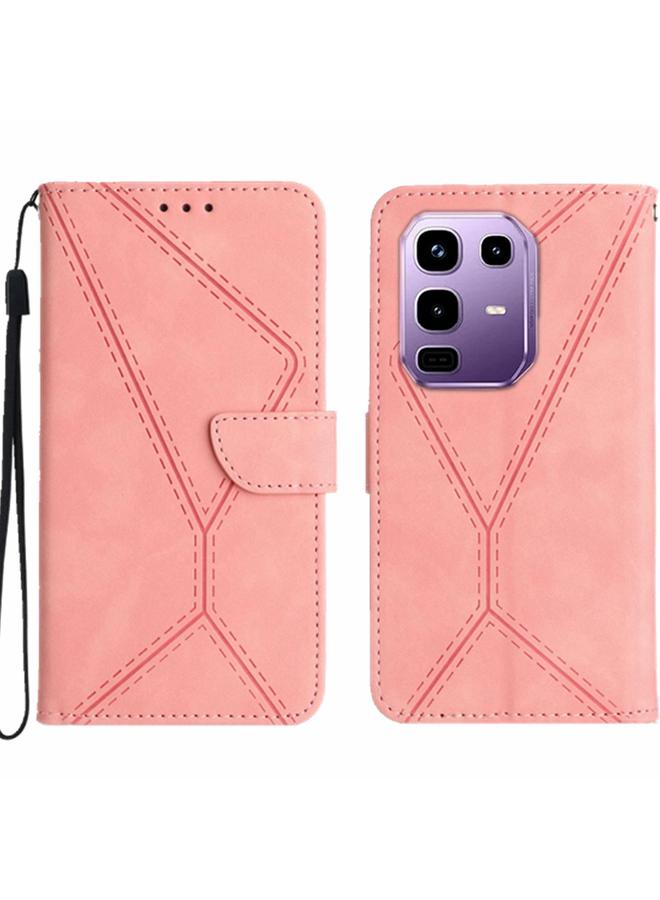 S-TOP Case For Infinix Note 50 Pro 4G / Note 50 4G Stitching Embossed Leather Phone Case - Image 1
