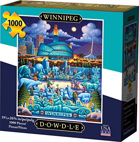 Dowdle Jigsaw Puzzle Winnipeg 1000 Piece - Image 1