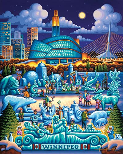 Dowdle Jigsaw Puzzle Winnipeg 1000 Piece - Image 5