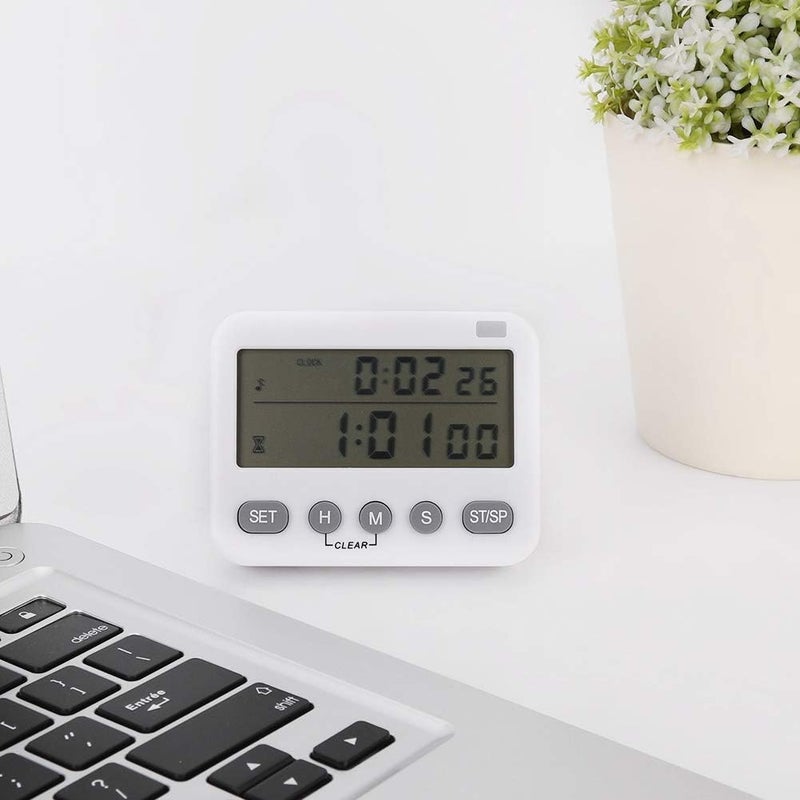 cheekyglo Silent Cooking Timer, Vibrating Alarm Clock Home Kitchen Reminder Clock - Image 4